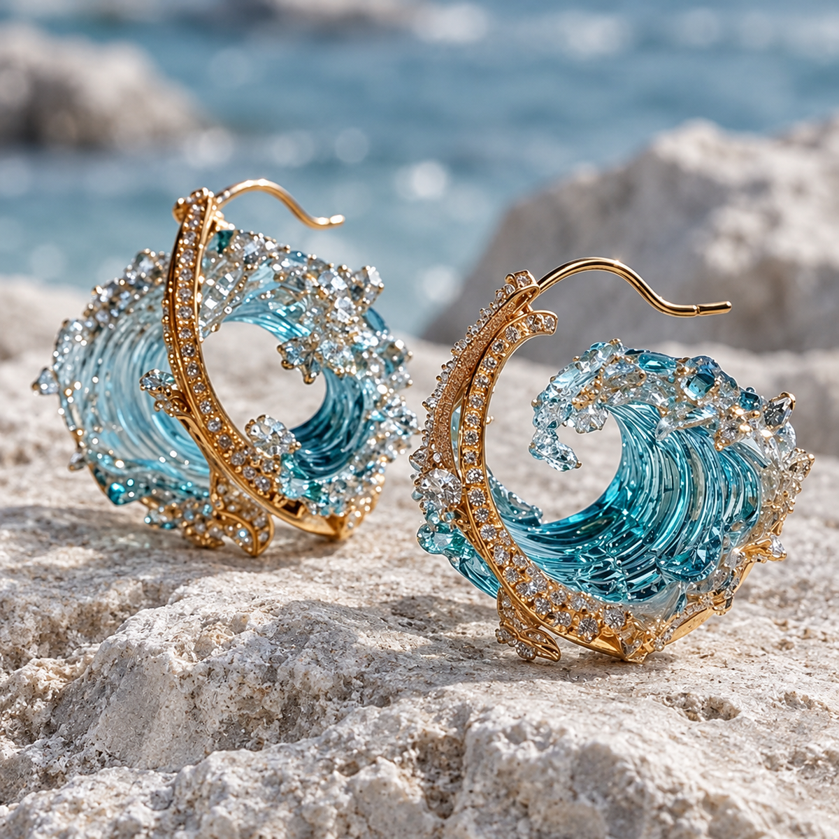 Ocean State Earrings - product view