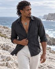 Ocean State Necklace - male full-look view