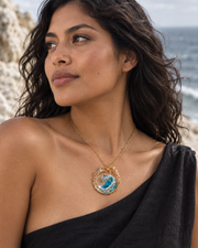 Ocean State Necklace - female close-up